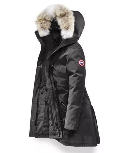 canada goose 加拿大鹅 女士石墨色连帽羽绒服 2580l 66 s