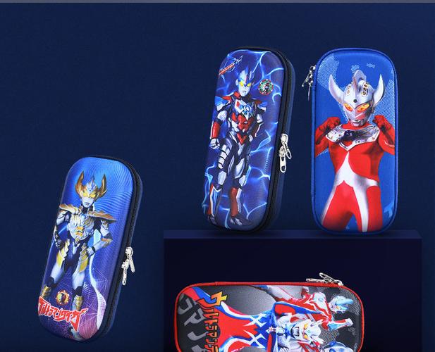 文具盒小笔袋奥特曼高颜值笔盒笔袋女童卡通笔袋 泽塔