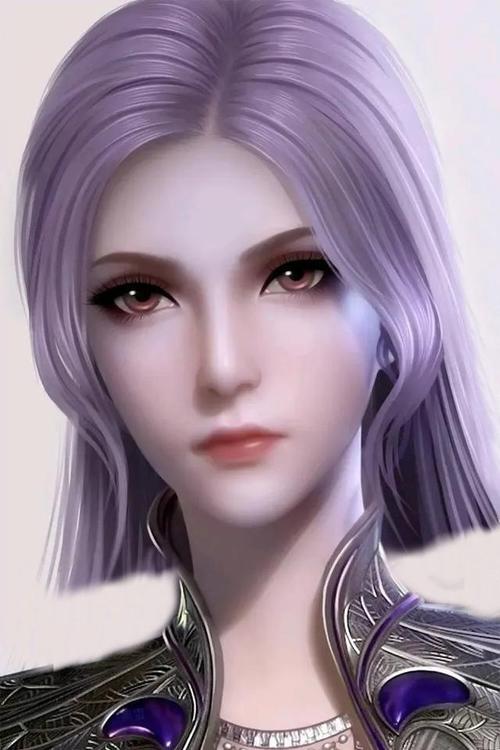 比比东摘下教皇帽又变美了低马尾气质优雅短发酷飒帅气