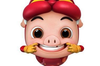 猪猪侠圣者炎龙简笔画