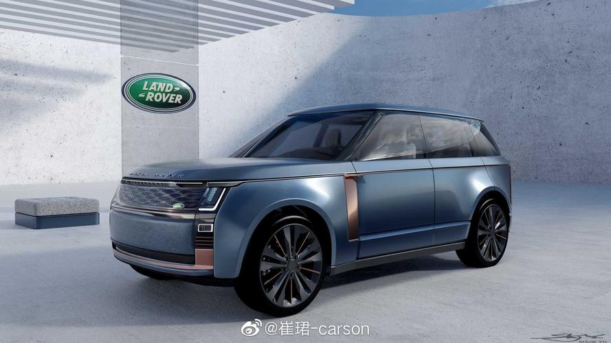 来自设计师shijie yu的下一代路虎揽胜的3d设计图