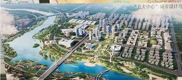 将成为综改示范区的城市会客厅,潇河产业园的中央活力区,引领山西城市