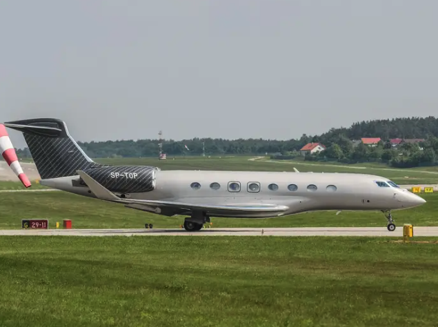 湾流g650er的外观