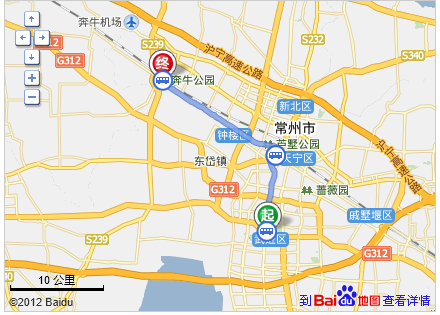 从常州湖塘兰凌路长虹路到奔牛公园有什么公交车