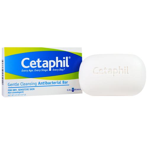 cetaphil, 温和洁净抗菌皂,4.5盎司(127克) (discontinued item)