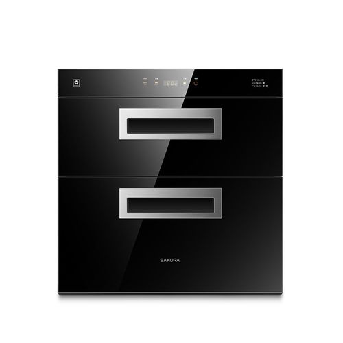 樱花sakura嵌入式120摄氏度高温消毒柜臭氧紫外线二星级易清洗100升