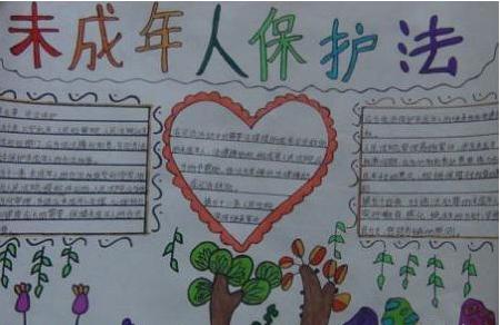 未成年保护手抄报内容
