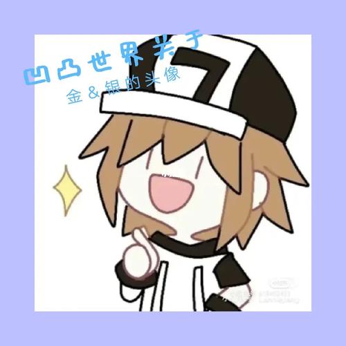 凹凸头像金&银_头像_头像分享_素材_头像