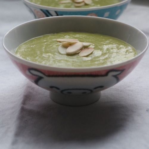 小清新 豌豆浓汤 (已更新)(pea soup) 爱之慢做的豌豆浓汤 (已更新)