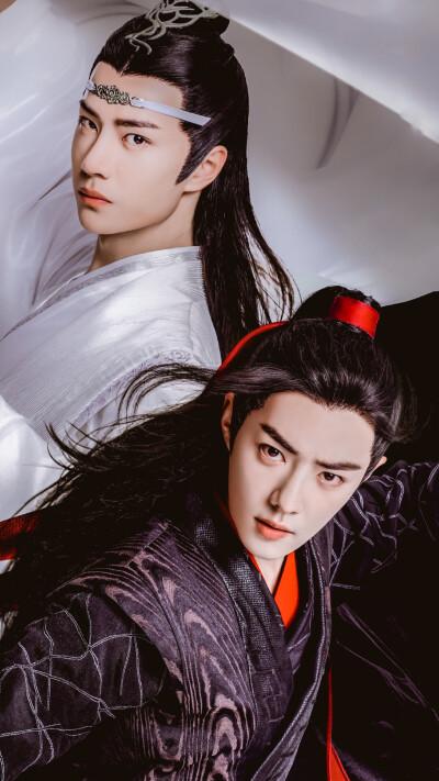 王一博肖战陈情令图片