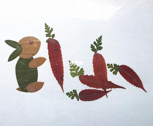 幼儿园|树叶贴画_幼儿园_手工制作_幼师_环创_幼儿园环创_教育_学前