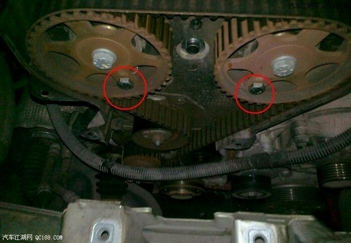 关于标志408更换正时皮带