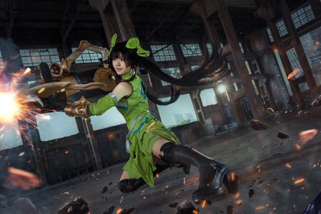 王者荣耀#孙尚香原皮千金重弩cos正片"你,… - 半