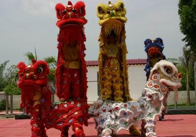 遂溪"醒狮"惊世界(组图)