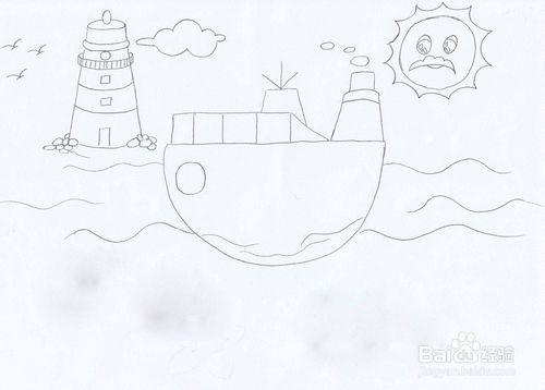 颜色笔简笔画