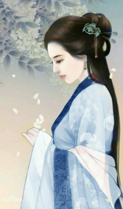 古风美女 手绘 - 堆糖,美图壁纸兴趣社区