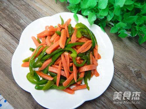 青椒炒火腿肠