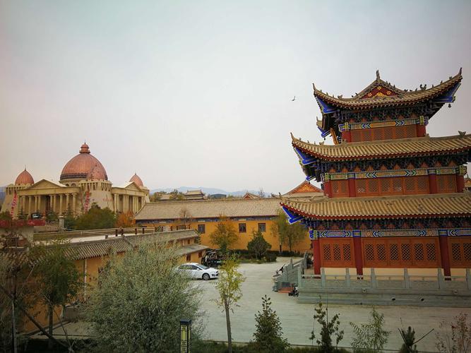 甘肃永昌县金山寺与骊靬遗址