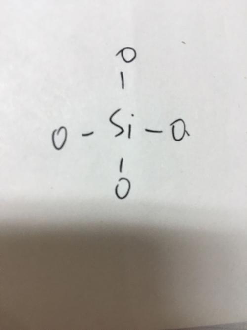 化学学霸帮帮忙,为什么1mol二氧化硅晶体中含有4mol硅氧键