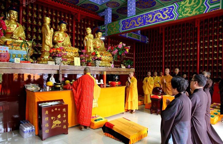 阳泉市中心有一座古老的佛教道场——矿区释迦寺
