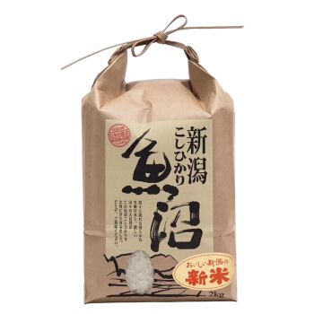 日本新泻大米 5kg 原装进口 鱼沼大米越光米寿司 米淡