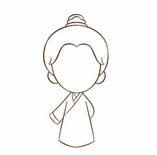 择天记陈长生人物简笔画步骤图片