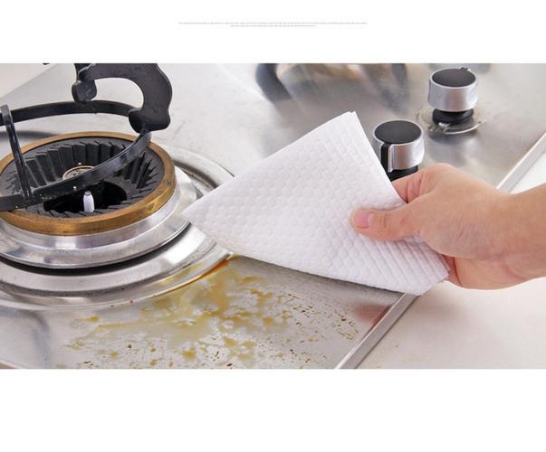 淘宝一次性懒人抹布干湿两用吸水点断式无纺布