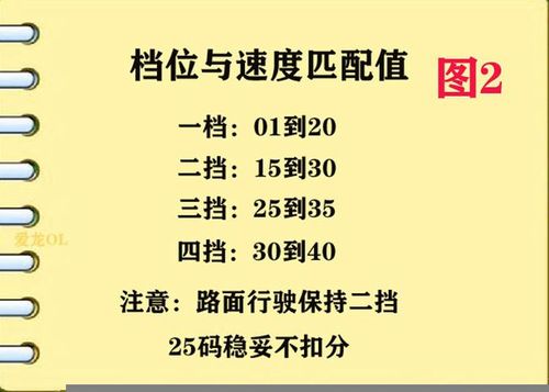 科目三加减档操作技巧口诀 减速减档操作步骤