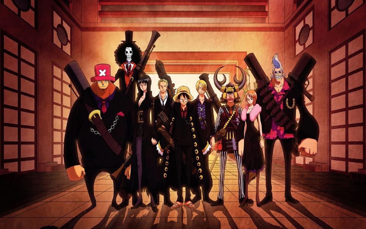 海贼王超清霸气壁纸_海贼王全员两年后_路飞最帅霸气的壁纸