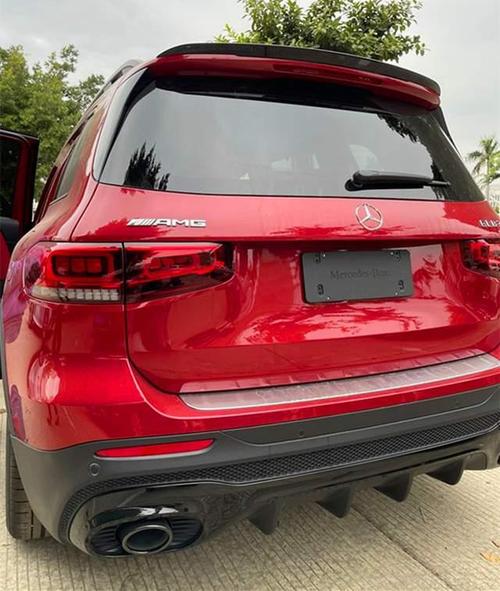 50万内奔驰最强7座suv!全新amg glb实车,全系四驱