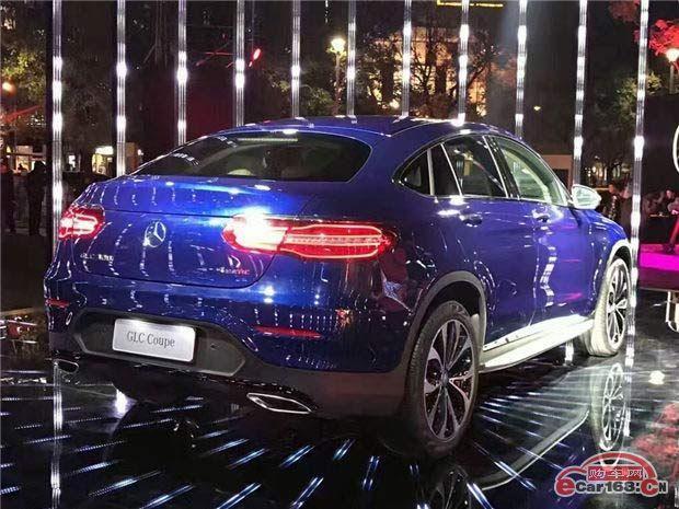 进口奔驰glc轿跑suv上市 售49.6-63.8万