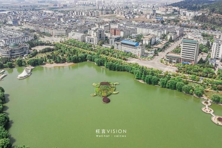 (距离项目约900米的玉林广场·九龙湖公园实拍图)