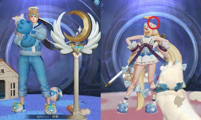 王者荣耀海报隐藏小彩蛋孙策大乔结局凄惨曜最爱数学课