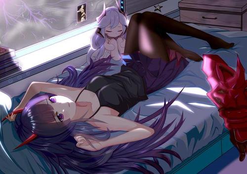 二次元动漫美少女精美壁纸/崩坏3!