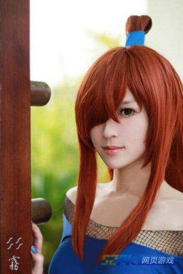 火影忍者照美冥cos 只露一眼便风情万种