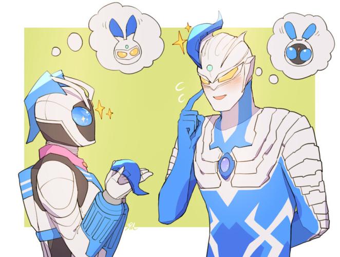 赛罗奥特曼微博岩人人岩人原创画作