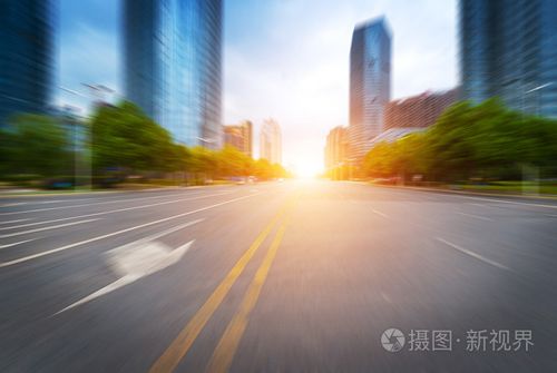 大城市的繁忙的马路