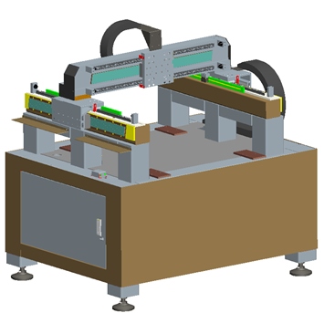 直线电机在龙门平台视觉检测案例