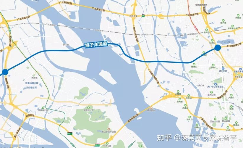 东莞狮子洋通道最新进展:预计年底动工,2027年通车,总投资504亿元!