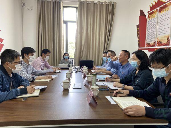 校纪委书记监察专员林学坚一行到经济贸易学院调研