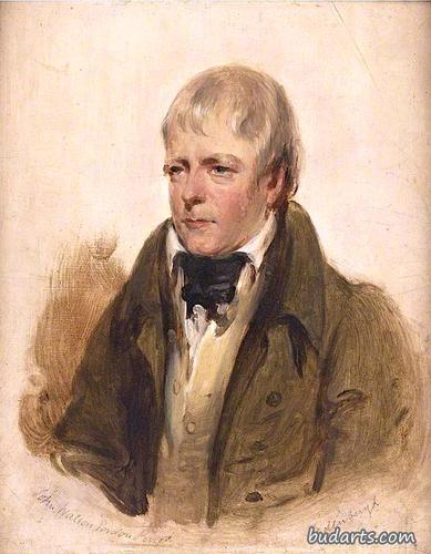 sir walter scott - sir john watson gordon - 画园网