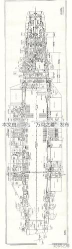 货真价实的美国海军舰船局的航空母舰设计图纸