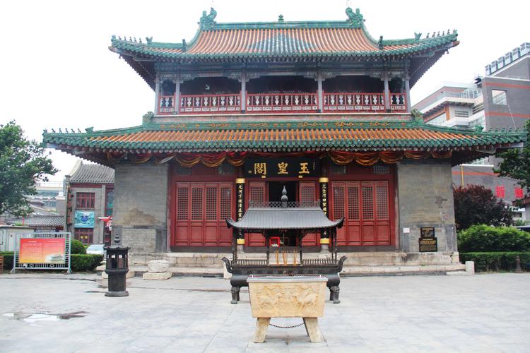 《玉皇阁》是拥有距今600年天津最大的道教殿堂.