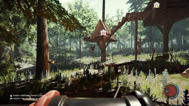 森林the forest:一个人玩是恐怖游戏,俩个人玩是生存游戏