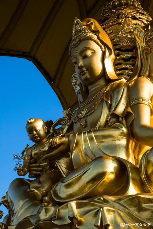 大华兴寺,四面金佛,东部华侨城佛教文化