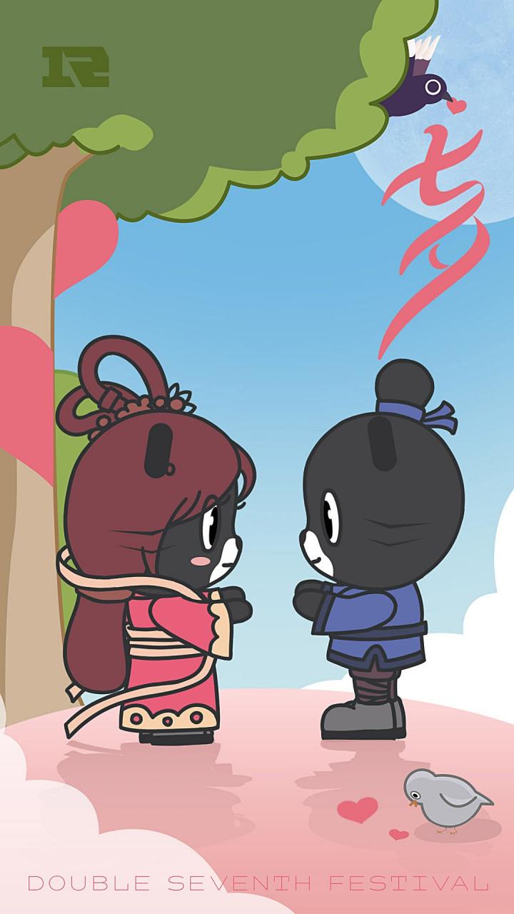 今天是七夕节,软泥熊祝大家节日快乐~愿你一直幸福下去呀[给你小心心]