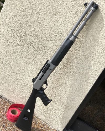 伯奈利m4 super 90 半自动#霰弹枪#【12号霰弹】 图源:#instagram