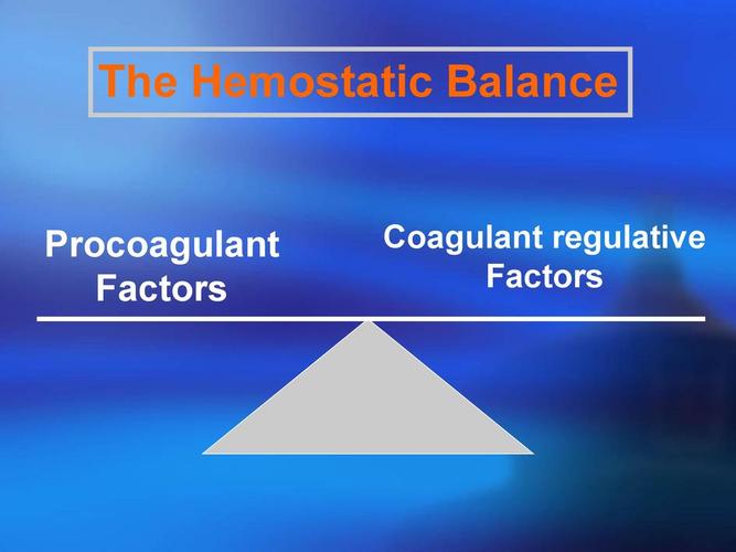 d-dimer; fdp the hemostatic balance procoagulantfactorscoagulant