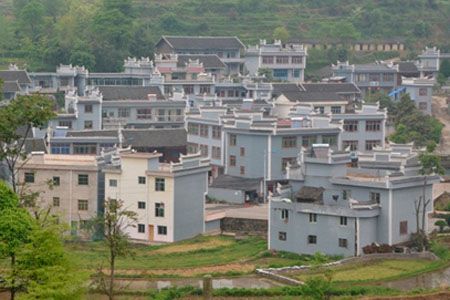 中,道路硬化,卫生净化,村庄亮化,环境美化,生活乐化等"五化"得到了