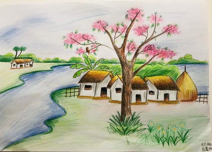 "庆六一"二七区初中美术共同体"我们眼里的春天"学生主题作品云展览